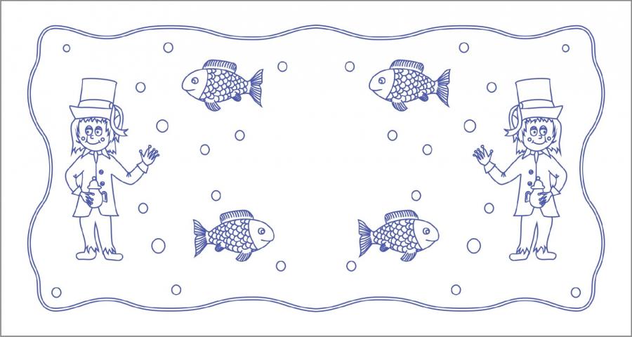 MT14 ubrus tesilen 75x40cm
