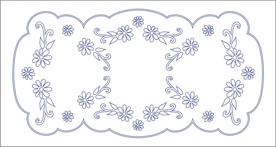 MT16 ubrus tesilen 75x40cm
