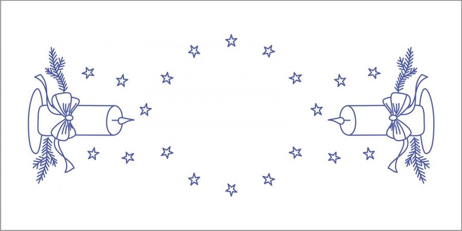 PPO561 ubrus 70x35 cm plátno