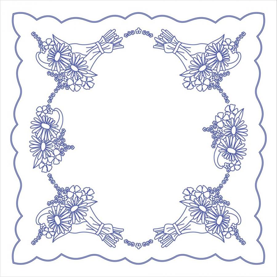 UT143 ubrus tesilen 90x90 cm