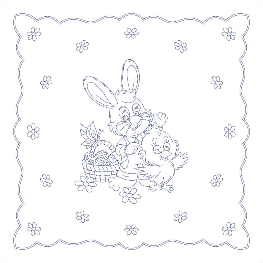 PPO522 dečka 60x60 cm plátno