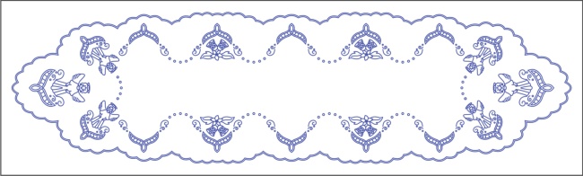 ET_7 Ubrus 150 X 45 cm -tesilen