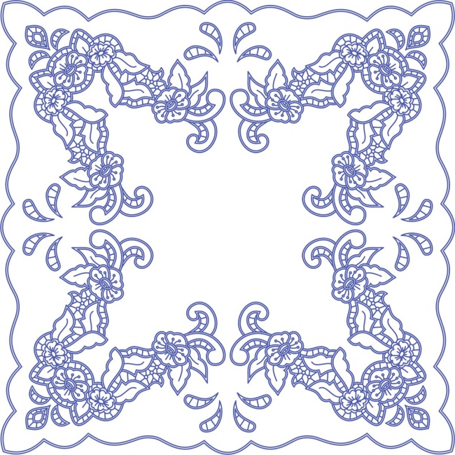 UT39 Ubrus 90x90 cm - tesilen