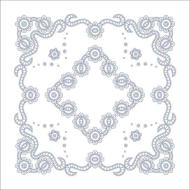 UT47 Ubrus 90x90 cm - tesilen