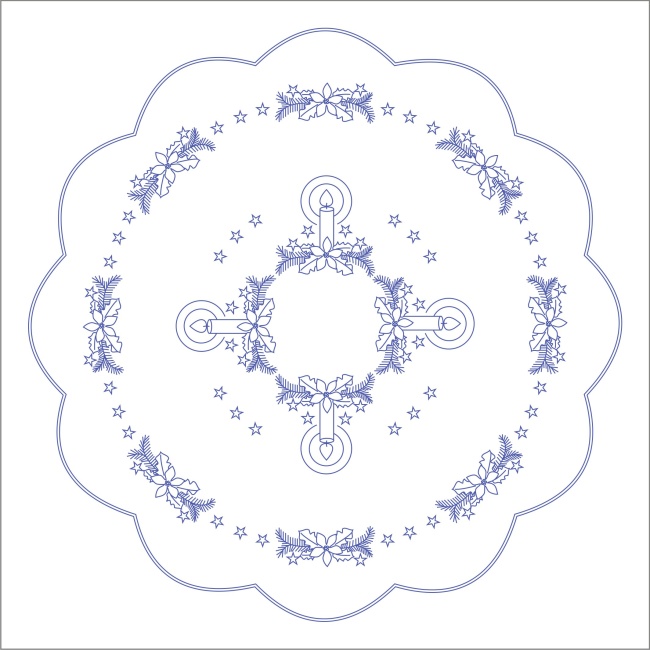 UT43 Ubrus 90x90 cm - tesilen