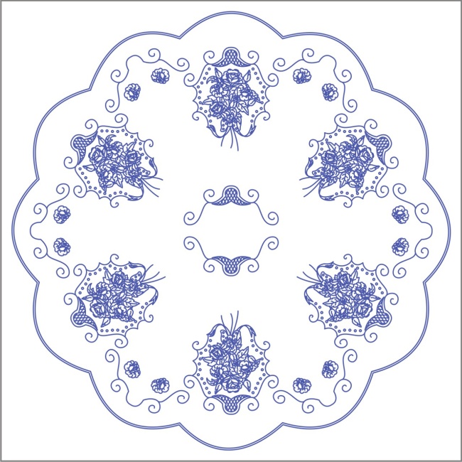 UT59 Ubrus 90x90 cm - tesilen