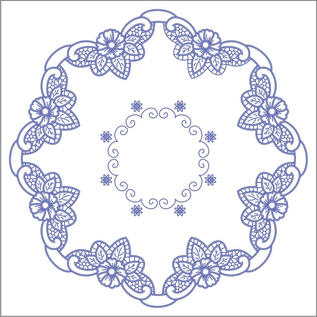 UT64 Ubrus 90x90 cm - tesilen
