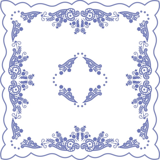 UT68 Ubrus 90x90 cm - tesilen