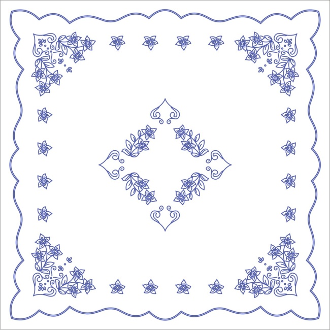 UT73 Ubrus 90x90 cm - tesilen