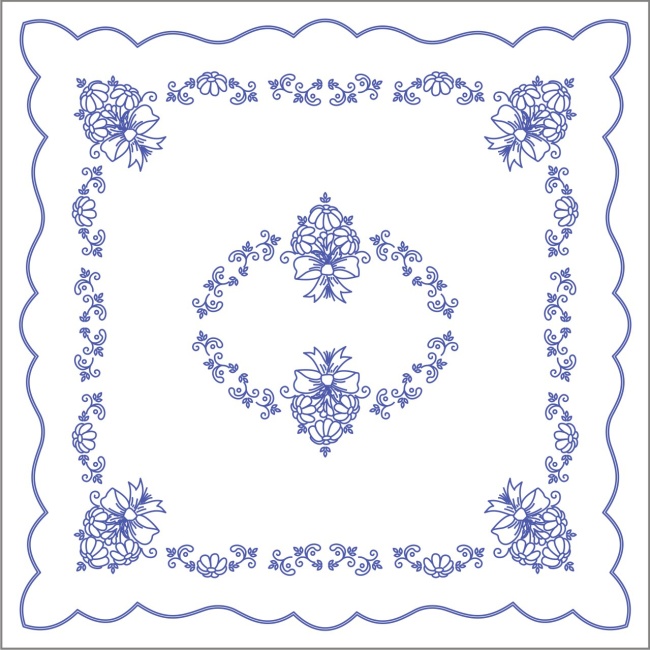 UT74  Ubrus 90x90 cm - tesilen