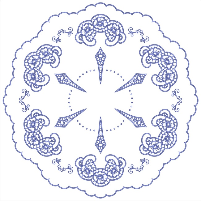 UT75  Ubrus 90x90 cm - tesilen