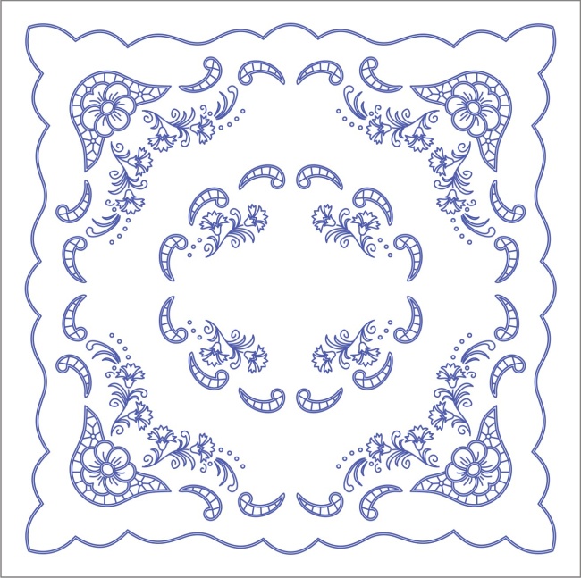 UT78  Ubrus 90x90 cm - tesilen