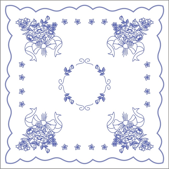 UT79  Ubrus 90x90 cm - tesilen