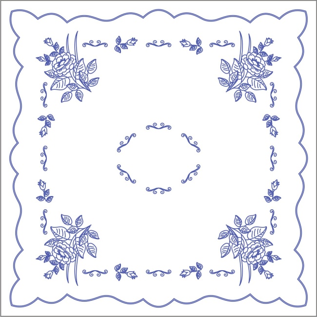 UT80 Ubrus 90x90 cm - tesilen