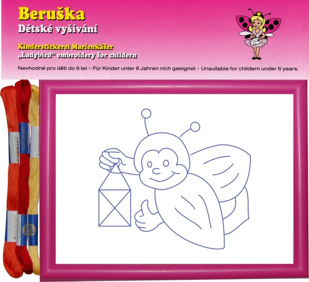 V12-8 Obdélník v sáčku - brouček s lucernou