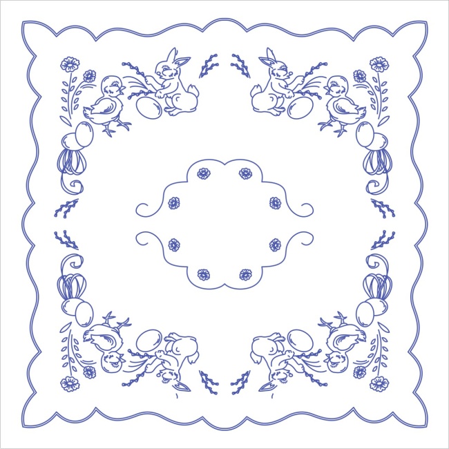 UT97 Ubrus 90x90 cm - tesilen