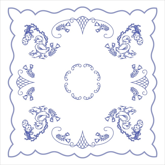 UT98 Ubrus 90x90 cm - tesilen