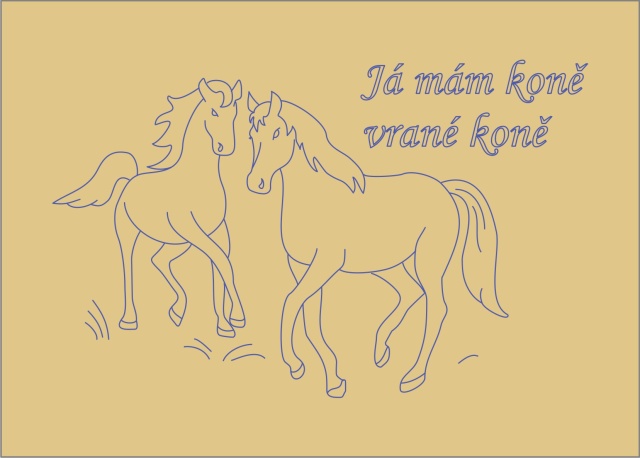NTB43 Kuchařka 70x50 cm - béžový tesilen