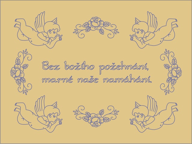 NTB50 Kuchařka 70x50 cm - béžový tesilen