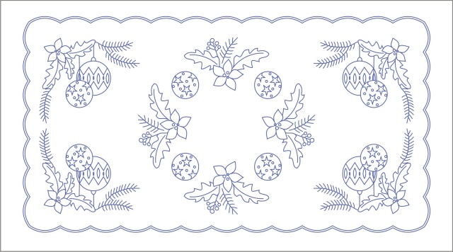K124 Ubrus 90x50 cm - plátno