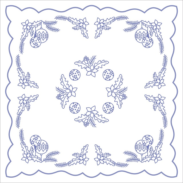 U104 Ubrus 90x90 cm - plátno