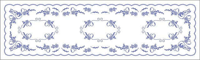 ET16 Ubrus 150x45 cm - tesilen