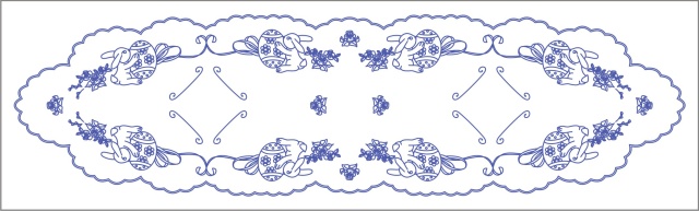 ET23 Ubrus 150x45 cm - tesilen