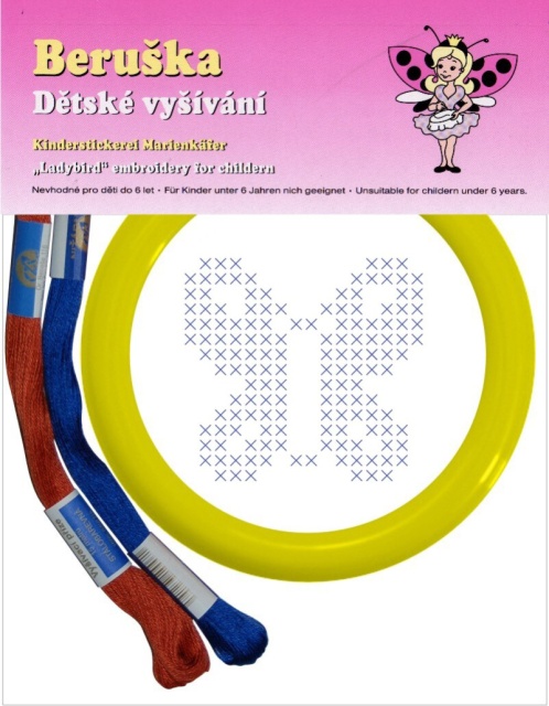 V1-1 Výrobek 1 - malý sáček - motýl