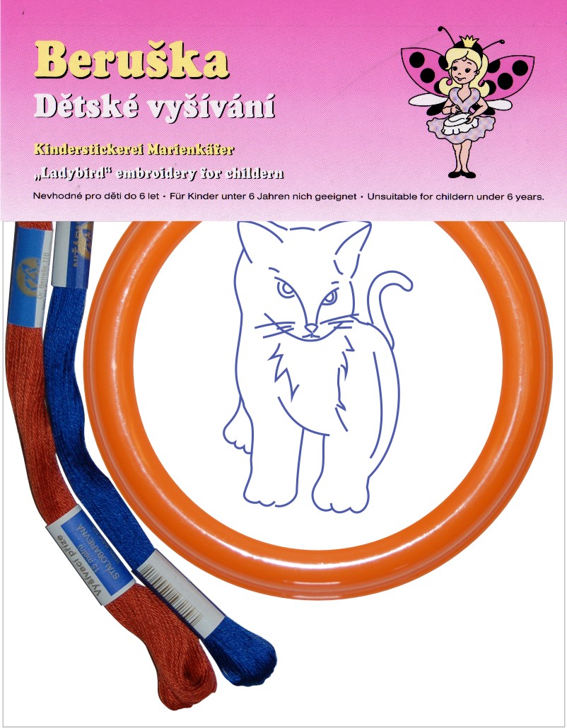 V1-3 Výrobek 1 - malý sáček - kočička