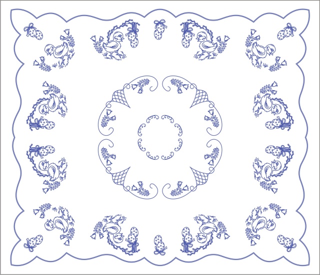 DT27 -A Ubrus 120x140 cm - tesilen