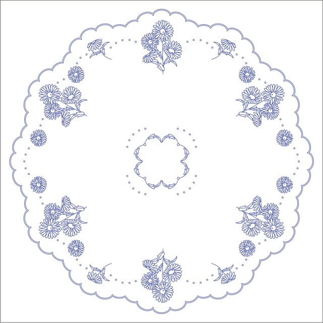 UT109 ubrus tesilen 90x90 cm