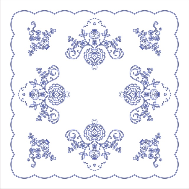 UT111 Ubrus 90x90 cm - tesilen