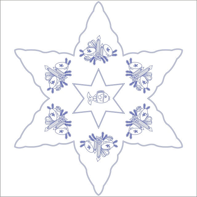 U115 Ubrus 90x90 cm - plátno