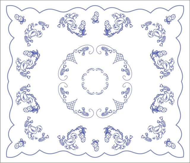 DT27-B Ubrus 120x140 cm - tesilen