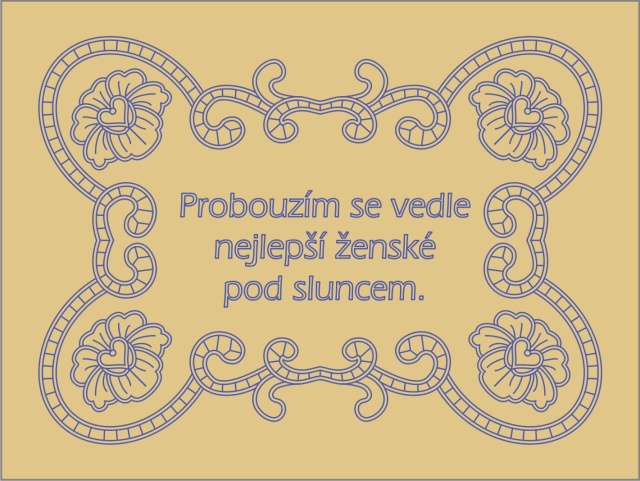 PTB67 Polštář 90x60 cm - tesilen béžový