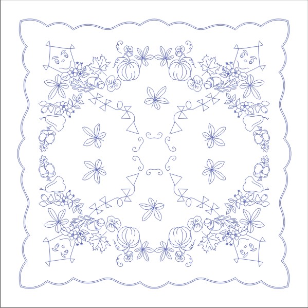 UT119 Ubrus 90x90 cm - tesilen
